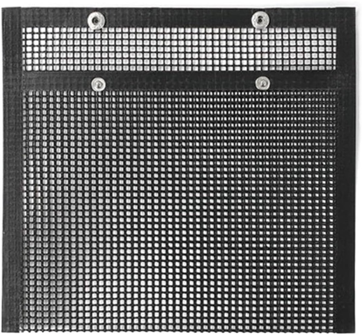 Grill Net BBQ Bakplaat Buiten Koken Non-stick Materiaal 30 x 24 cm Zwart