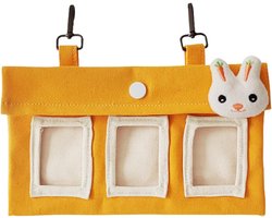 Hooivoeder Tas - Voerzak Kleine Dieren - Netjes Voeren - Grote Capaciteit - 23 x 14 cm - Klein