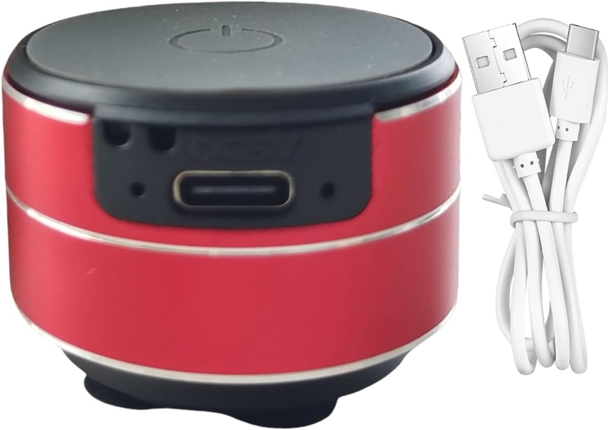 Bone Conduction Luidspreker - Zuignap Audio - Douche Muziek Luisteren - Zuignap Bevestiging - 8165 g - Rood
