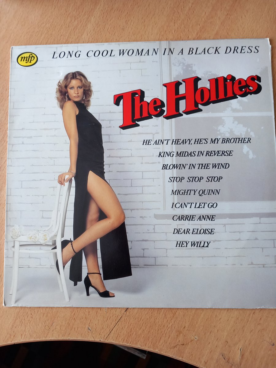 LP- THE HOLLIES - LONG TALL WOMAN IN A BLACK DRESS