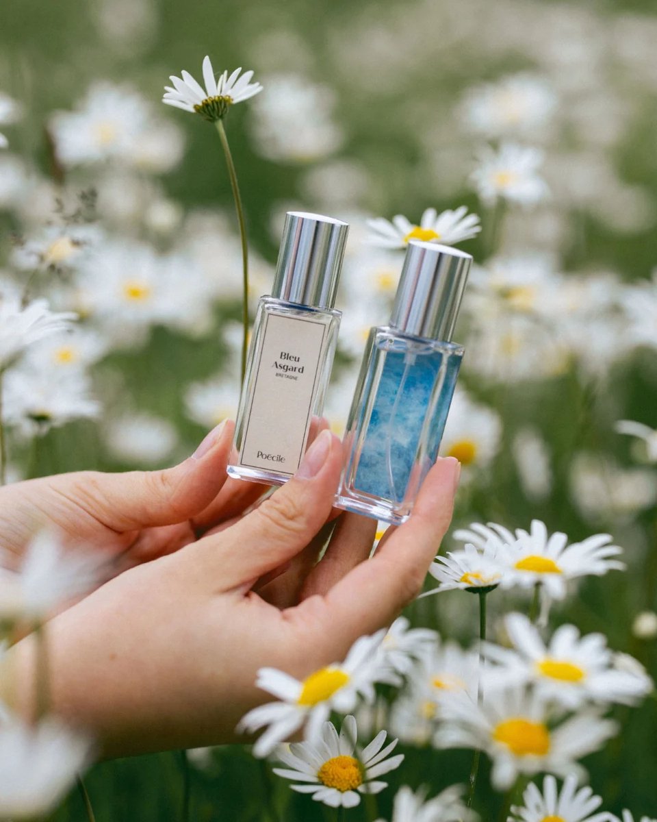 Poécile - Eau de Parfum - Bleu Asgard - Bretagne - Niche Parfum - Fris, Marien, licht - Unisex -15ML