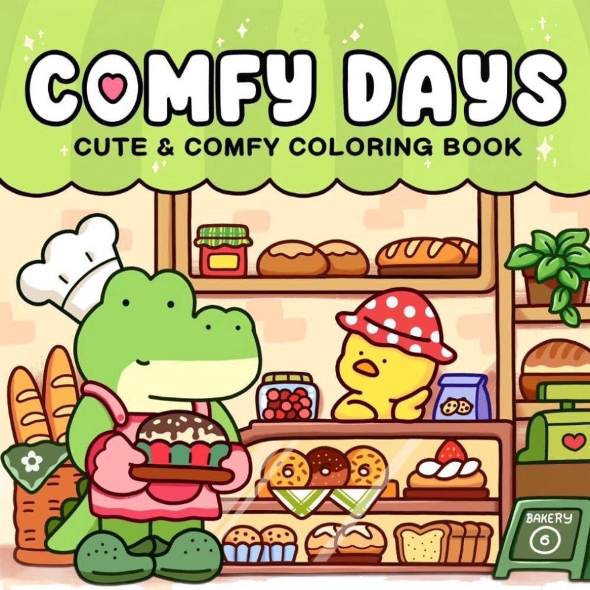 Comfy Days: Kleurboek voor Volwassenen en Tieners met Schattige en Licht Hartverwarmende Momenten voor Ontspanning (Cute & Comfy Coloring Boek) – Paperback – 25 Maart 2026