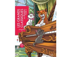 Les Grands Classiques au Numéro Tome 2 - Kleuren op nummer kleurboek