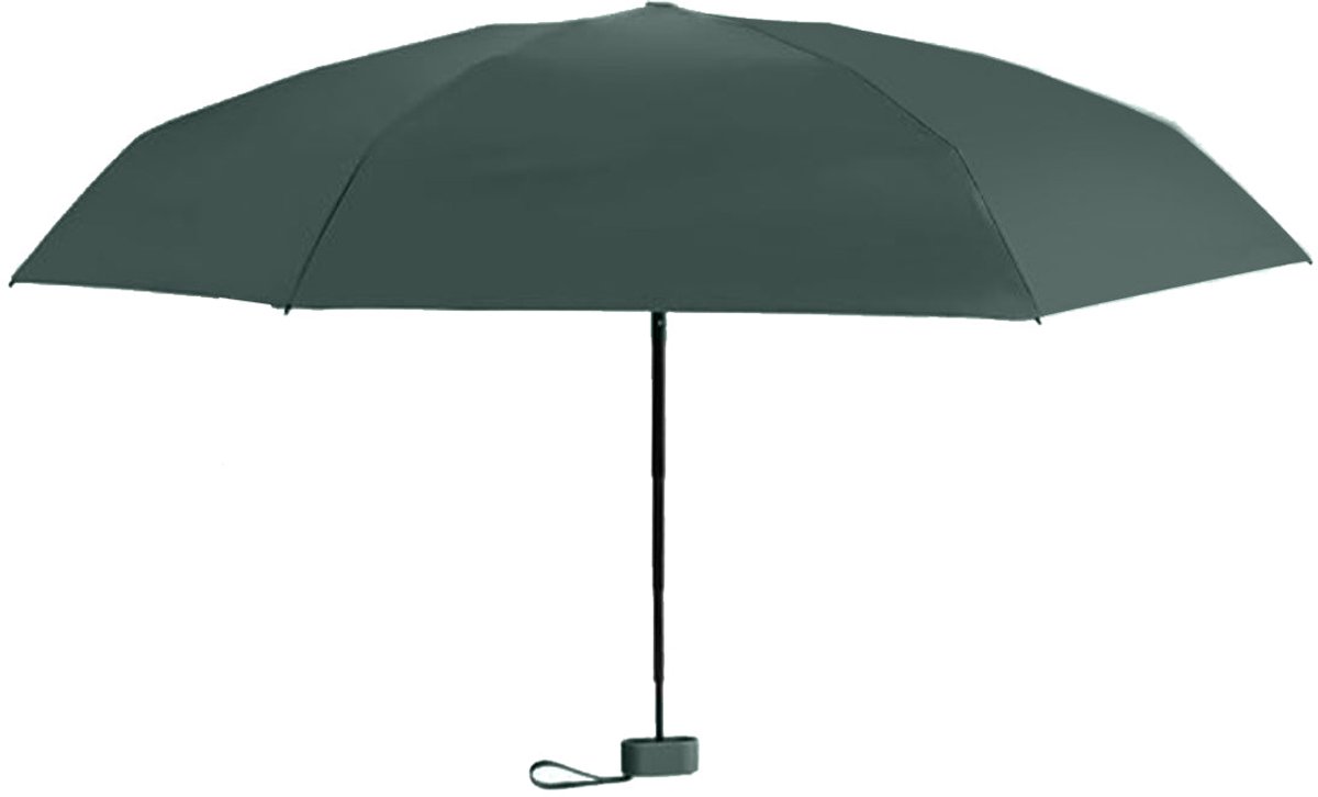 LE MONDE DU PARAPLUIE Compacte, opvouwbare UV-reisparaplu,Groen