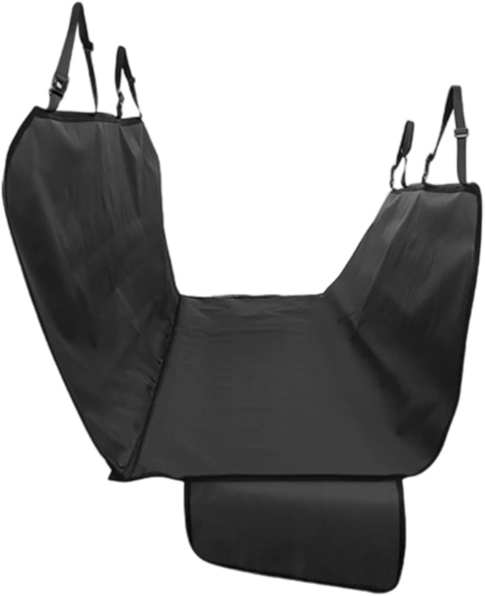 Autohoes Honden - Beschermhoes Achterbank - Reizen met Huisdier - Waterdicht Antislip - Full Cover - Zwart