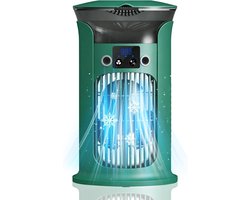 Mobiele airconditioning - mini-airconditioning, luchtkoeler, kleine airconditioning, draagbare airconditioner - groen [Energieklasse A+]