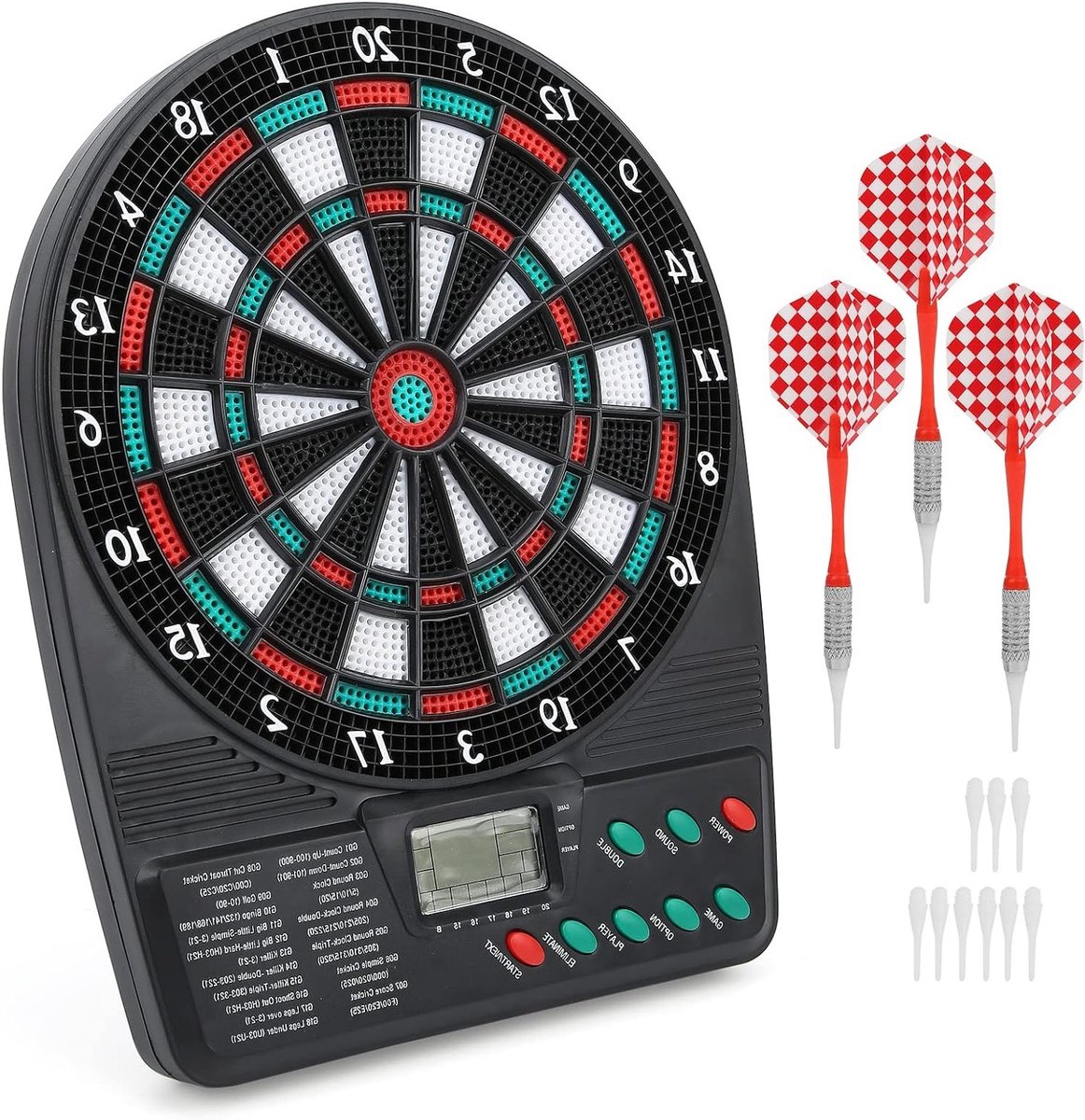 Dartbord Spel met LCD Display, Automatische Score en Zakken voor Vrijetijdssporten en Spelletjes