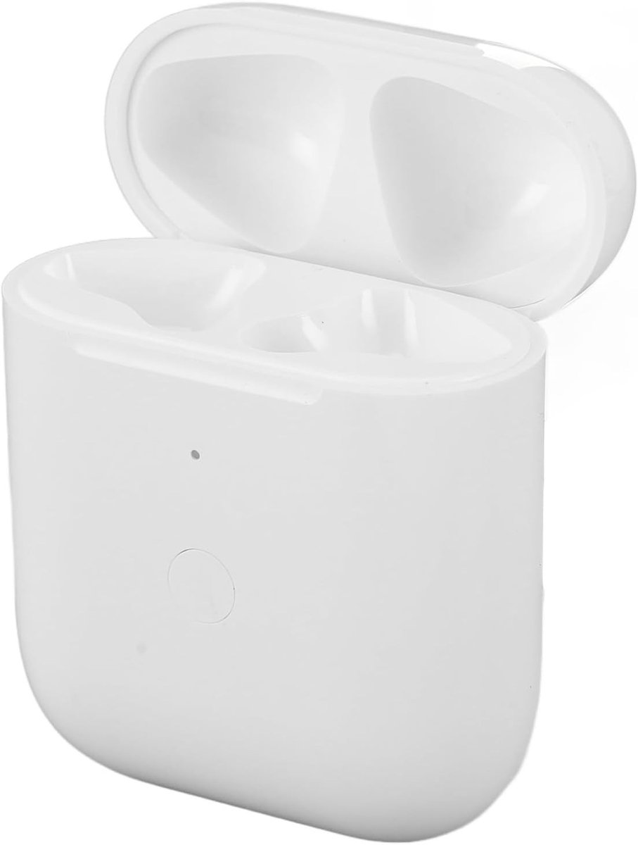 Oplaadcase voor iOS Earbuds 1e en 2e Generatie, met Bluetooth Koppeling en Vervangende Oplader, Ideaal voor Draadloze Oordopjes