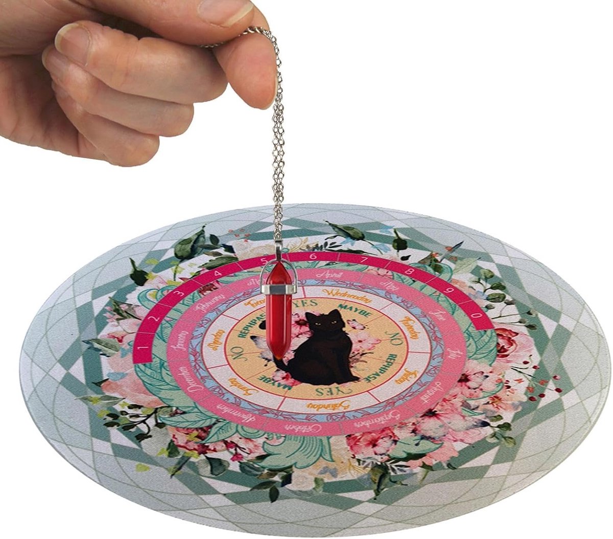 Waarzeggersmat - Pendelmat Grafiek - Spirituele Oefening - Decoratief Sterrenontwerp - 215
