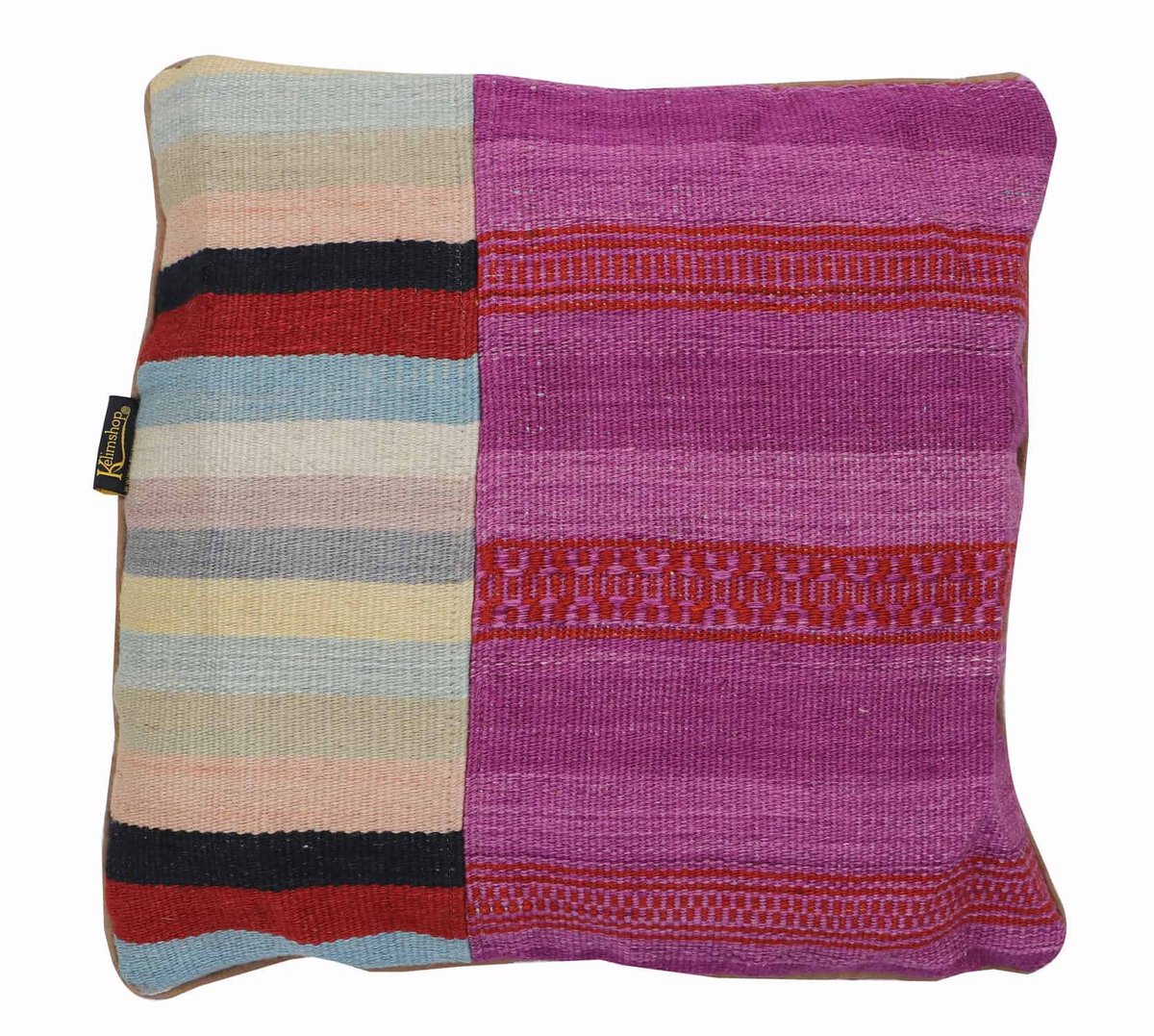 Afghaanse Handgeknoopte Art Deco Wol Vloerkleed