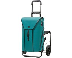 Andersen Shopper Komfort Shopper Oli.P 2.0 Winkelwagen 59 cm - 50 L - petrol