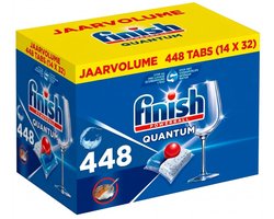 Finish Powerball Quantum All-in-1 Vaatwascapsules 448 stuks