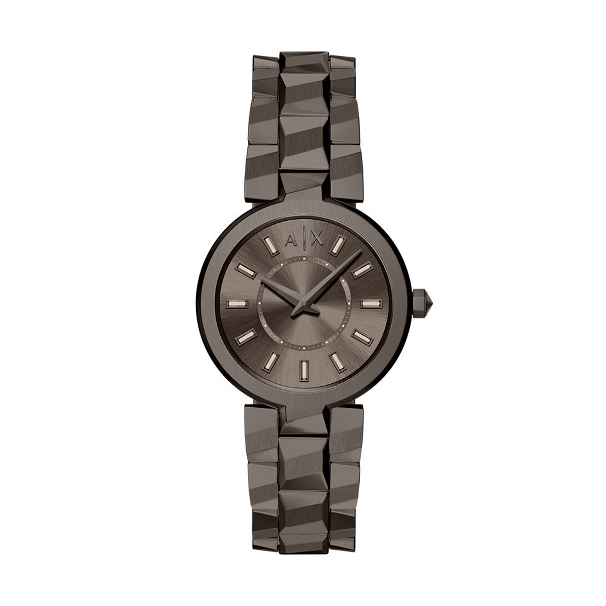 Armani Exchange Audora Vrouwen Horloge 34 mm Bruin