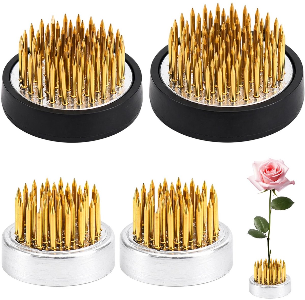 Omgoods - Set van 4 Bloemenegels voor Creatieve Bloemstukken