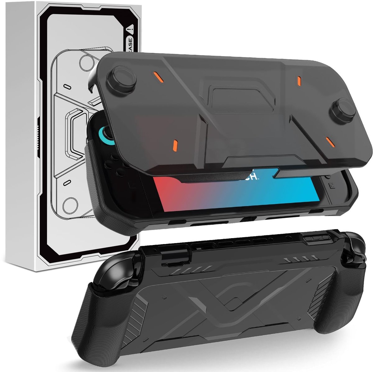 Omgoods - Beschermhoes voor Nintendo Switch 2, Zwart