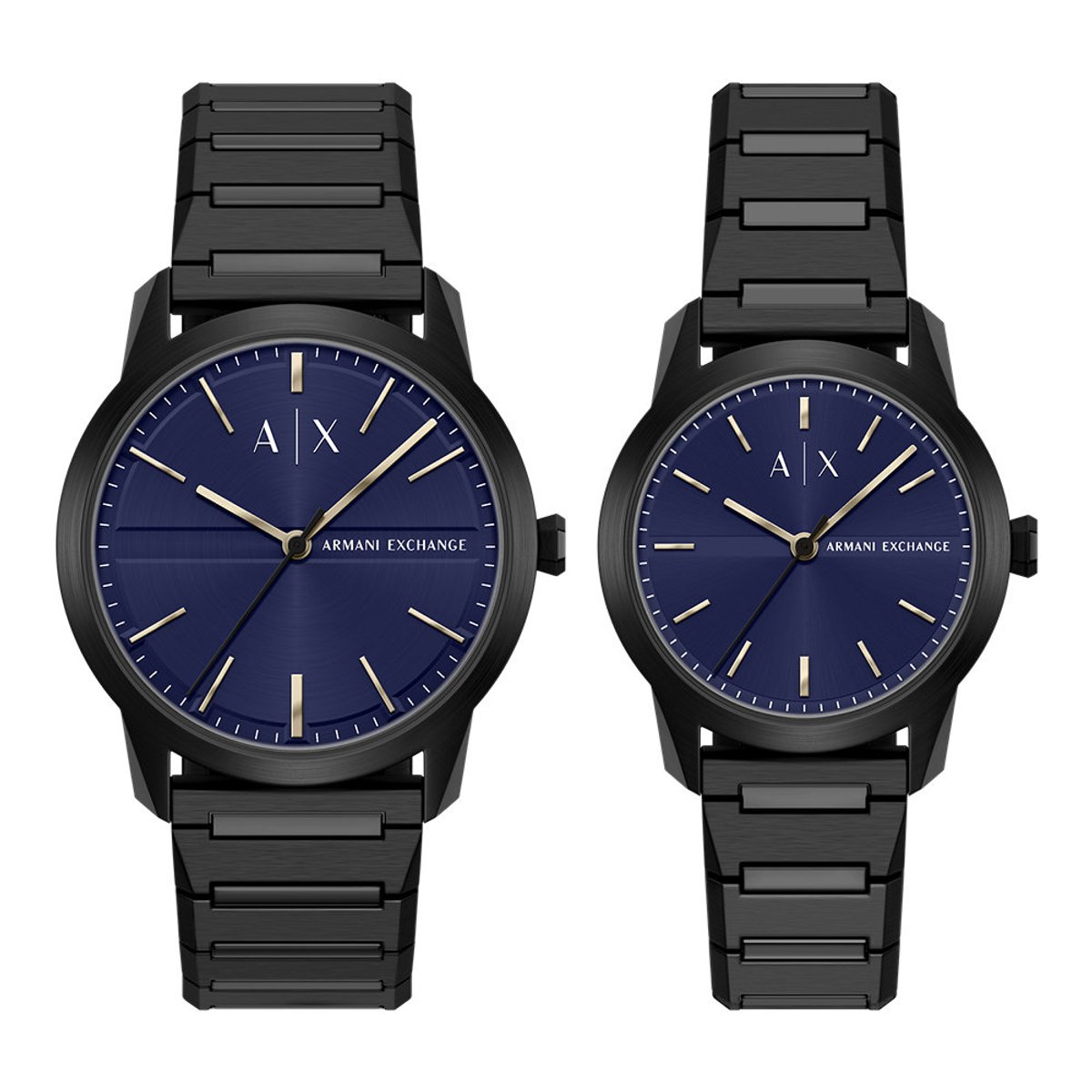 Armani Exchange Unisex Horloge 42 mm - Zwart