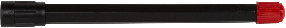 Kunststof ventielverlenger zwart 125 mm, vrachtwagen