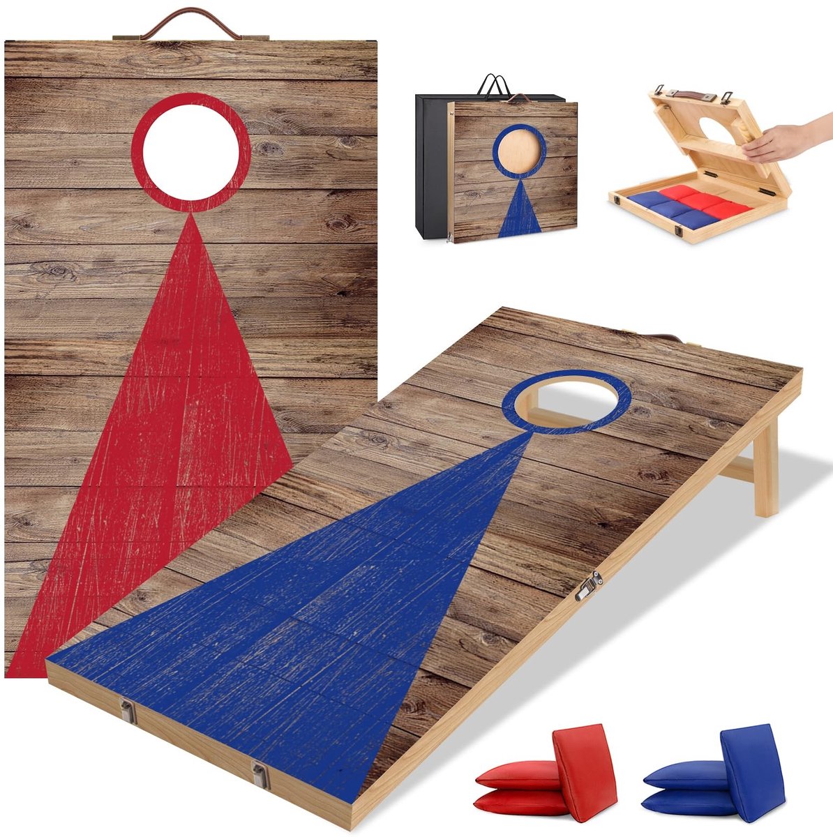 Omgoods - Cornhole Set met 6 Bonenzakjes