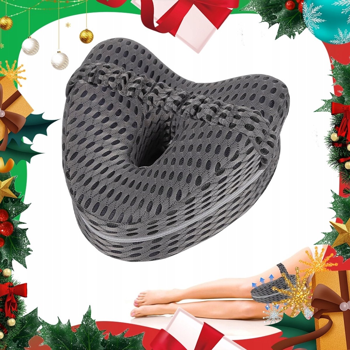 Ergonomisch Kussen Tussen Benen - Memory Foam, Hartvorm, Zwangerschap