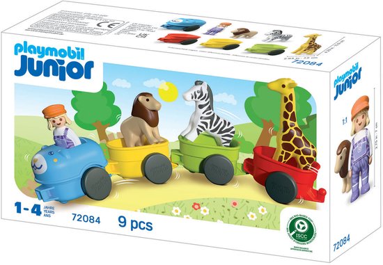 Playmobil Junior Dierentrein - 72084 van Playmobil — afbeelding 2