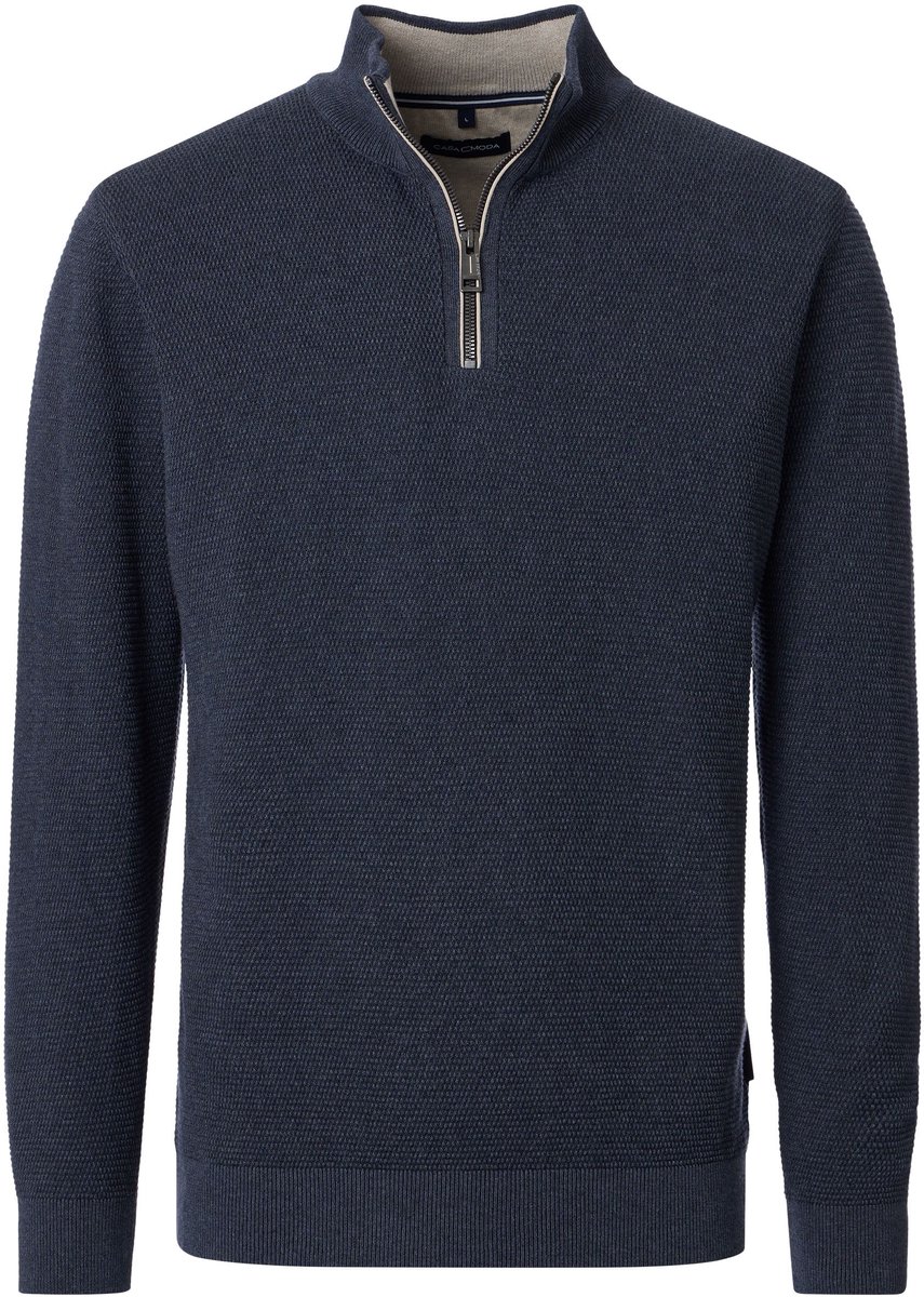 CASA MODA comfort fit schipperstrui - donkerblauw