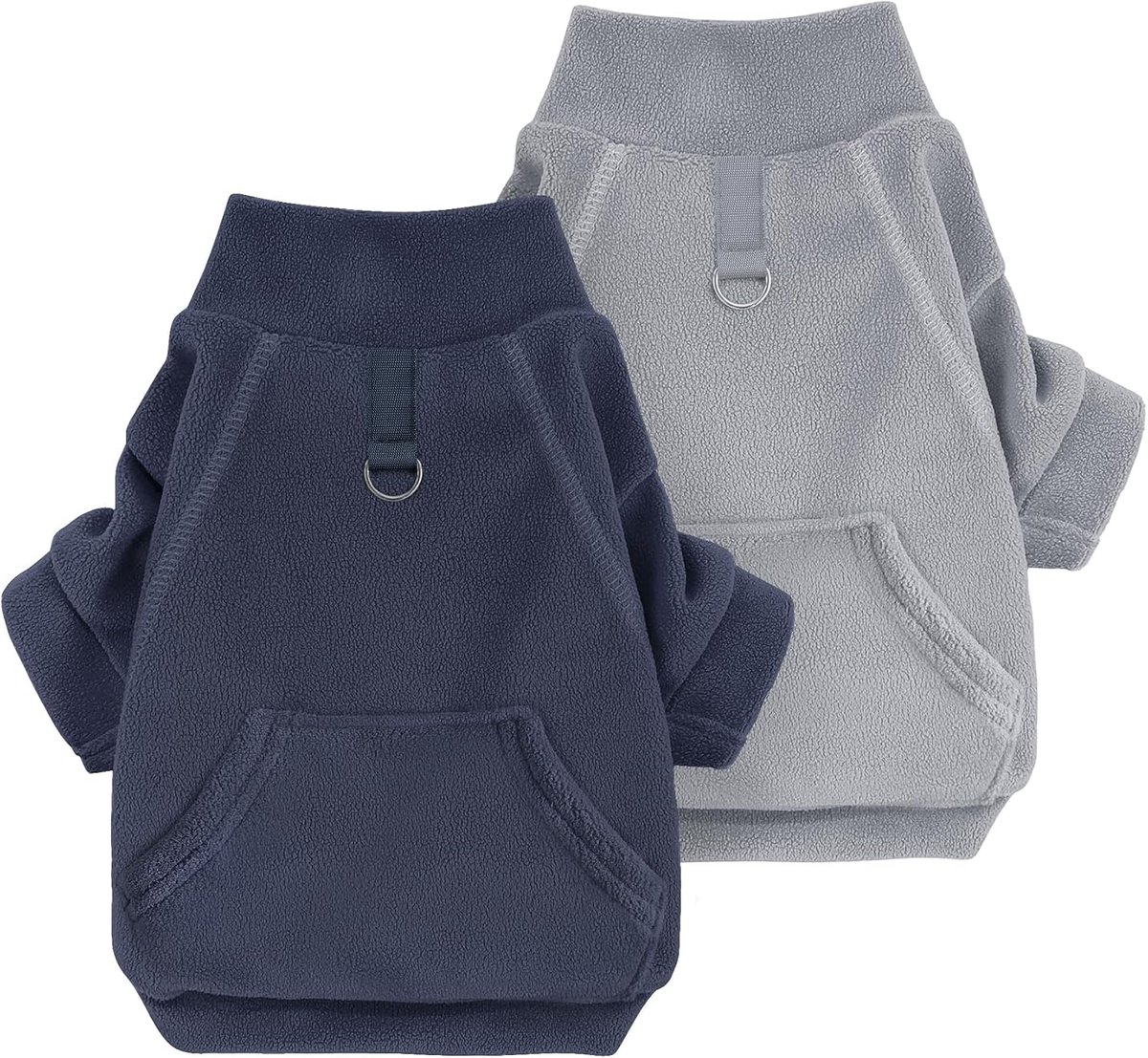 Hoodies Puppy Kleding Hond Warme Katoenen Sweatshirts met Zak voor Kleine & Middelgrote Honden & Katten