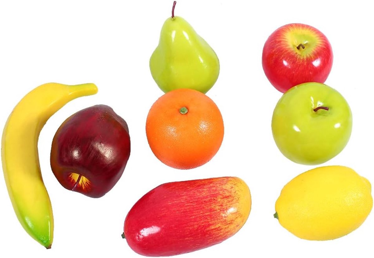 8 Stks/set Plastic Fruit Keuken Kunstmatige Nep Food Display Home Party Decor Ambachtelijke Levensechte