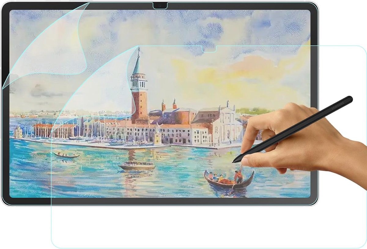 [2 stuks] Matte displaybeschermfolie voor Samsung Galaxy Tab S10 FE+ / S10 FE Plus 2025 13,1 inch, Feel Like PET-papiereffect, anti-reflectie, om te tekenen en te schrijven