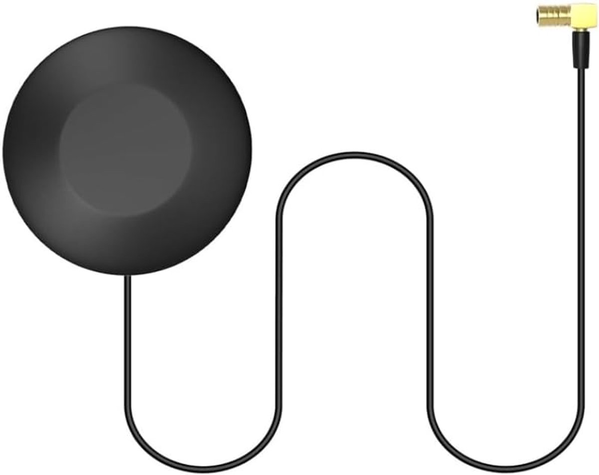 Digitale Radio Antenne - Auto DAB Ontvanger - Verbeter Signaal - SMB Connector - 3 Meter Kabel - Zwart
