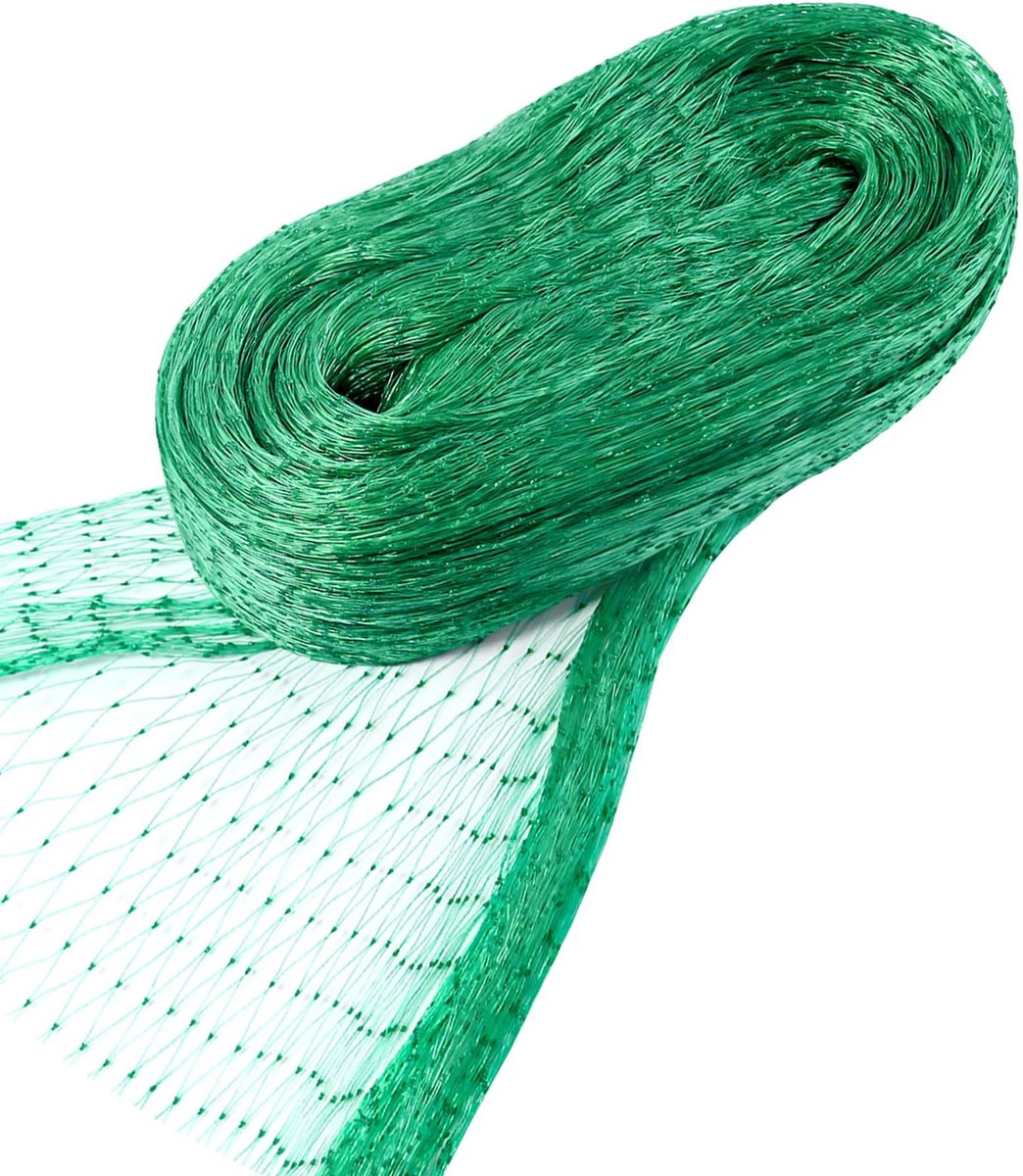 SolidKeus - Vogelnets 4 x 15 m voor Tuin en Plantenbescherming
