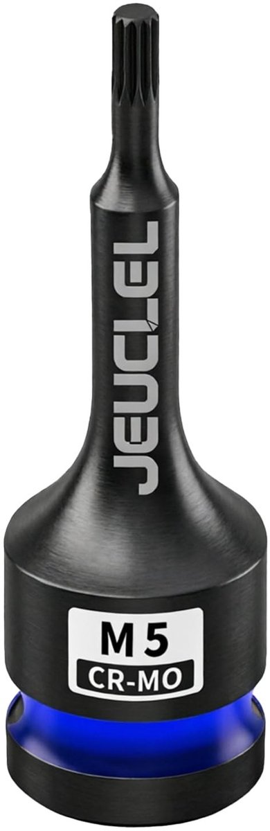 SolidKeus - M5 Triple Square Impact Spline Bit Socket 1/2 Inch