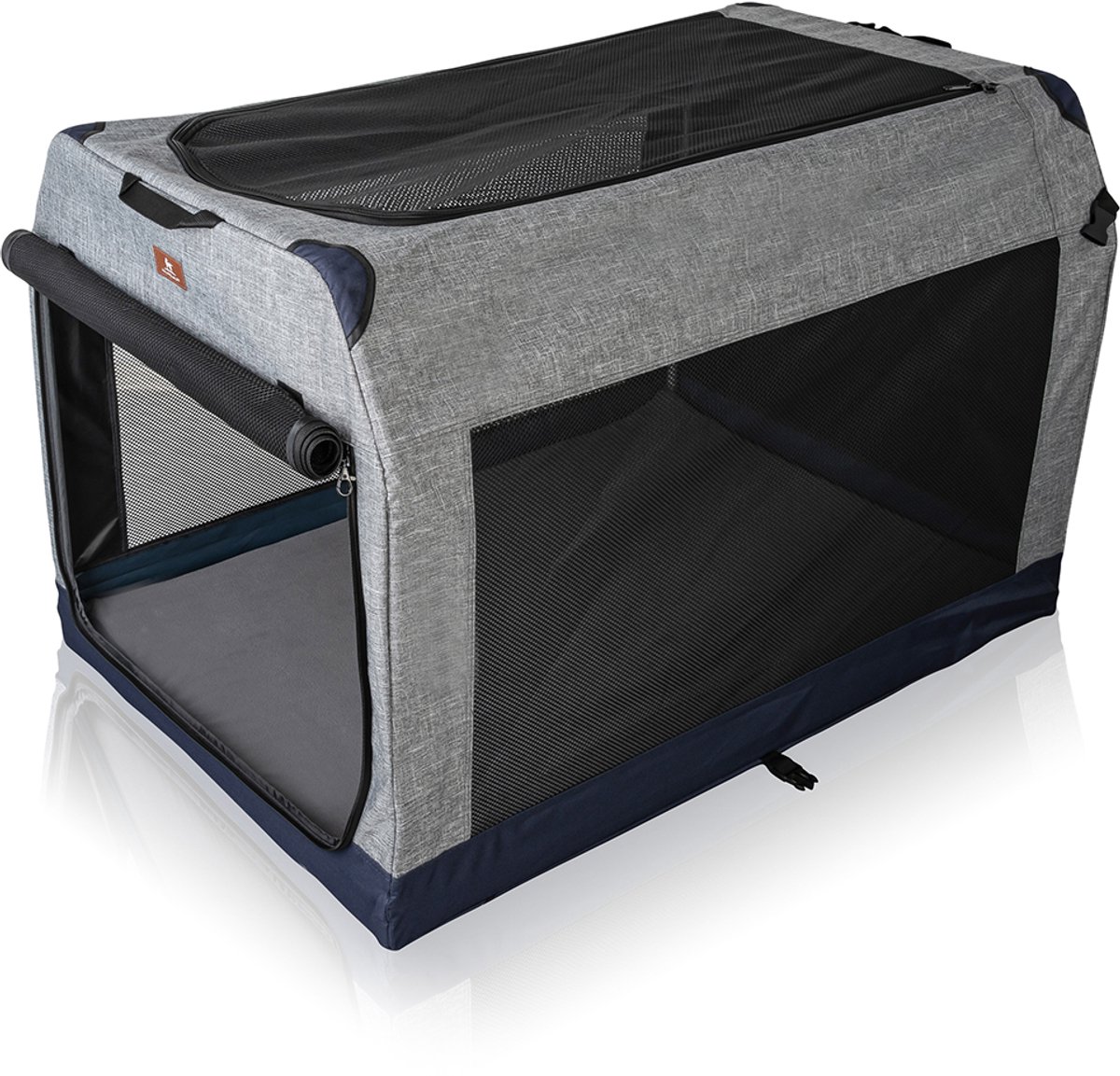 Knuffelwuff opvouwbare hondenbench transportbox Denali met aluminium frame XL 91x61x58 cm