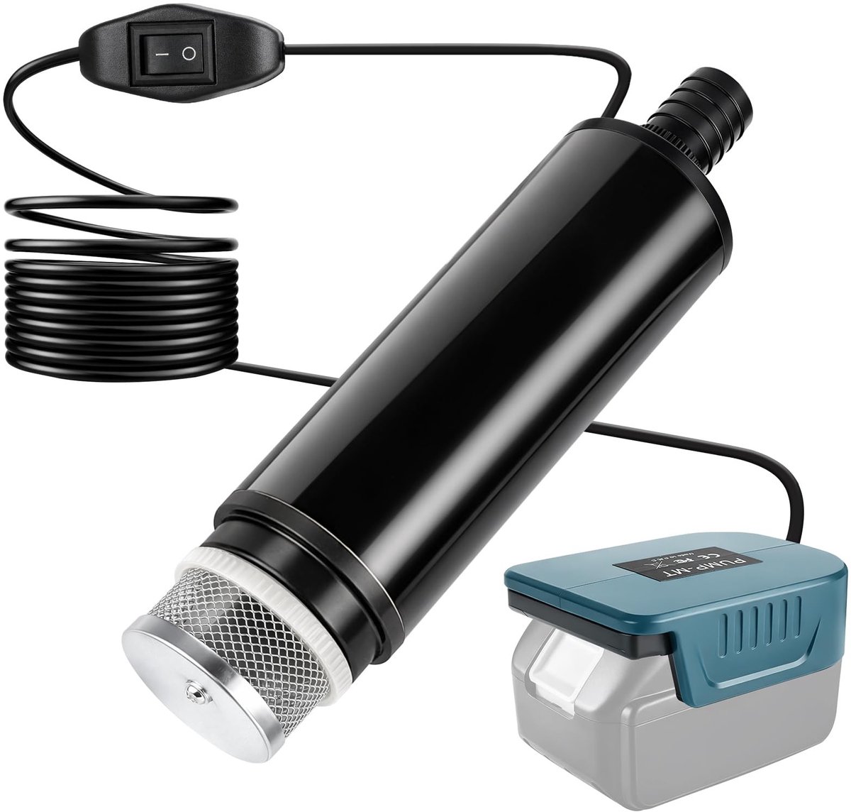 Omgoods - Draagbare Dompelpomp voor Makita 18V Accu's met 30 L/min Capaciteit