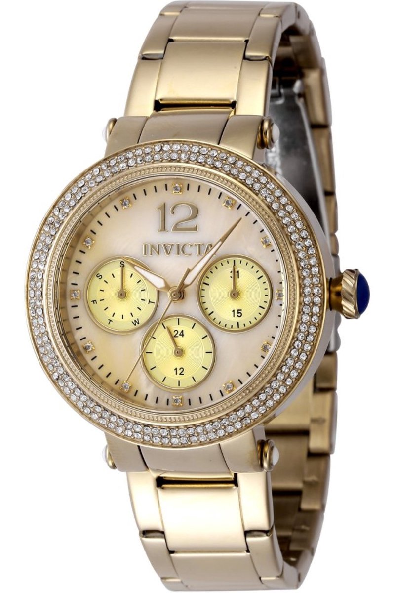 Invicta Bolt 48113 Dames Quartz Horloge - 37 mm