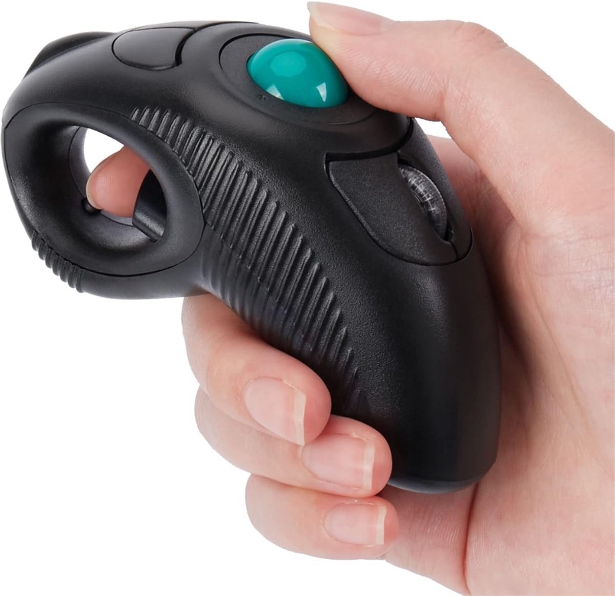 Image of ZRNS® Trackball Muis - Ergonomisch - Vinger Ring - Draadloos
