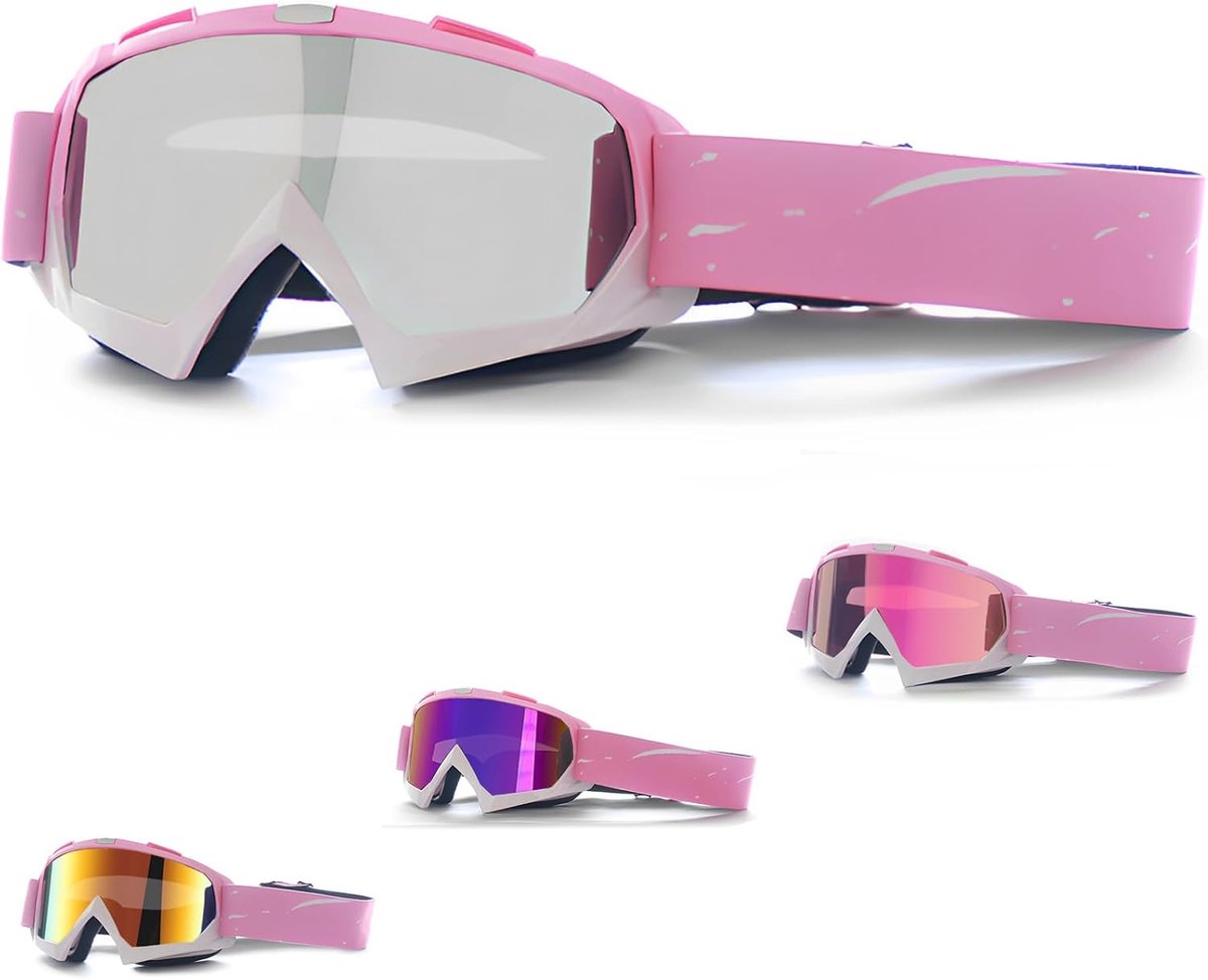 Uniseks skibril OTG, skibril voor brildragers,