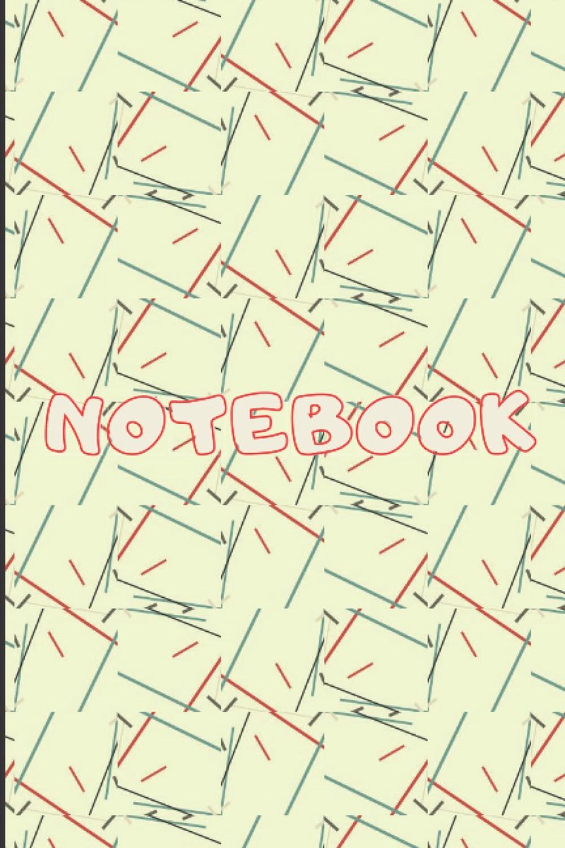 120 Pages Retro Inspired Notebook