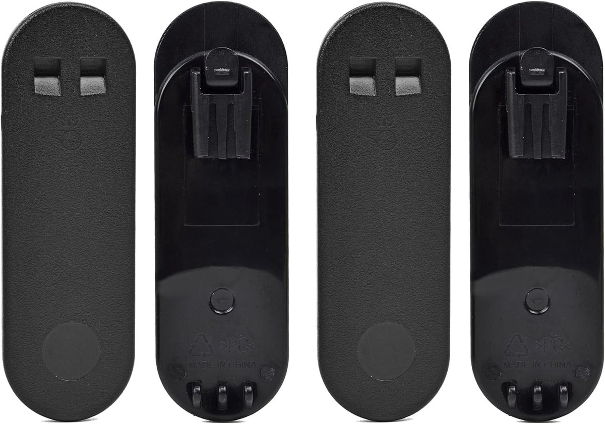 Vervangende portofoon achterclip | voor Motorola Talkabout T400 T460 T461 T465 T480 T402 T480 T500 T600 T605 Handheld Radio (4 stuks)