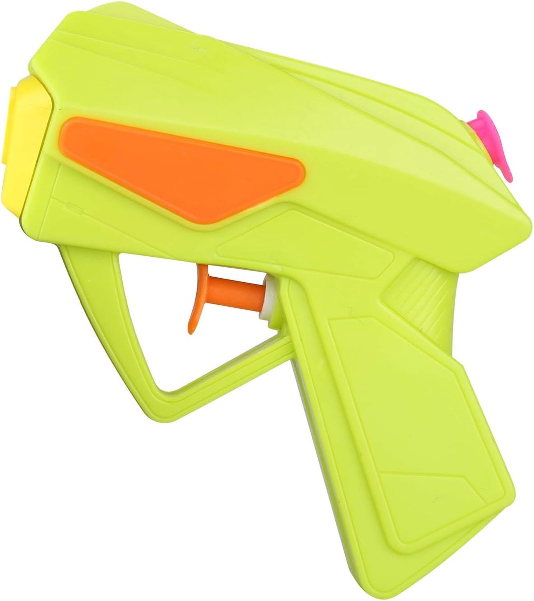40424 Power waterpistool van kunststof, compacte afmetingen perfect voor vakantie, op het strand of in het zwembad, ca. 10 cm, gesorteerd, kleurrijk