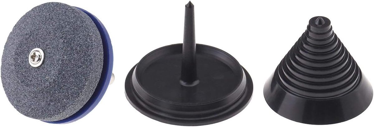 File Sharpener met Balancer, voor grasmaaier Rototiller Blade Garden Tool Polishing - (Universeel)