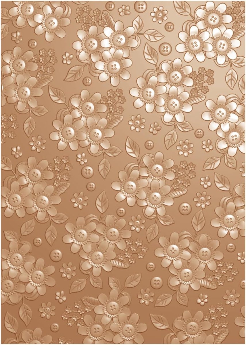 3D-embossingmappen voor het maken van kaarten, embossing sjabloon, papieren kaart, embossing stencil voor doe-het-zelf plakboeken, fotoalbum, kaart, papier, knutseldecoratie, 16 x 11,5 cm (l x