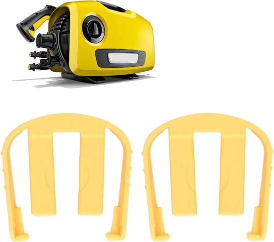 Hogedrukreiniger Trigger Slang Vervanging C Clips, 2 Stks Auto Wasmachine Snelkoppeling Gesp Vervang Clip Deel voor K2 K3 K7 Gele Wasaccessoires (Geel) — afbeelding 4