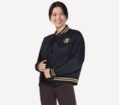 Skechers SKECHERS RETRO BOMBER Dames Jas - Zwart