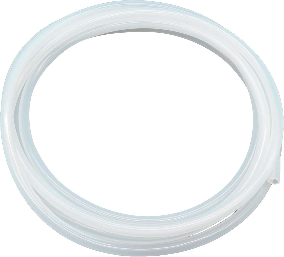 10 mm ID x 13 mm OD, 1,5 meter, voor levensmiddelen geschikte slangen, flexibele siliconenslang, helder, water lucht, slangen voor pompen