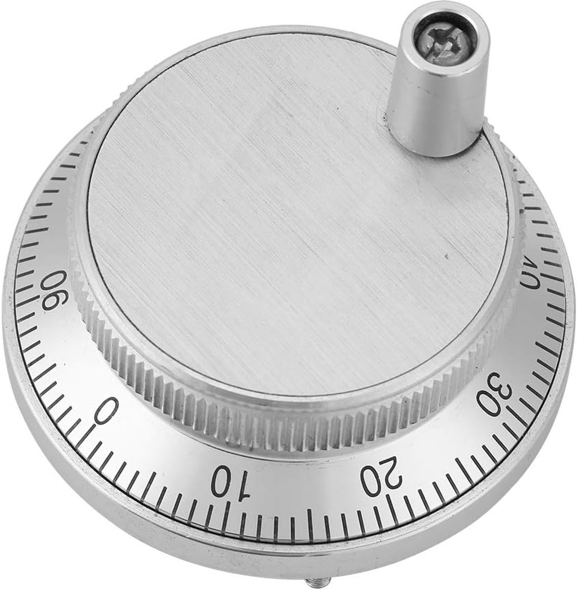 5V 4 Terminal CNC elektronisch handwiel, 60 mm diameter handmatige pulsgenerator CNC handwiel met handvat voor CNC numeriek besturingssysteem,controle handwiel
