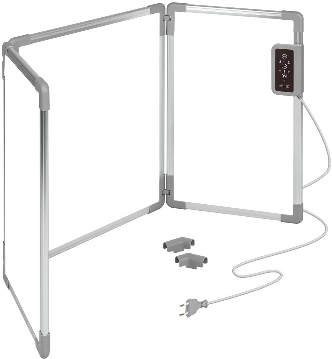 NIVA® Infrarood Paneel - Infrarood Verwarmingspaneel - Verwarmingspaneel - Wit - 1cm x 108cm x 53cm