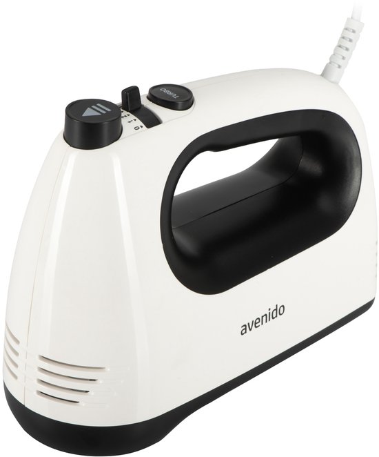 Avenido AV4235 Handmixer Keukenmixer - 750W Max - 5 Snelheden en Turbo - 6 RVS Opzetstukken - Deegmixer - Grijs van Avenido — afbeelding 4