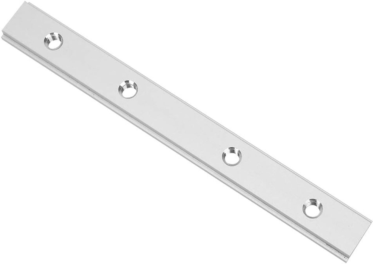 Bar Slider Tafel Saw Staaf T-slot Mijter Track T Schroef Armatuur Slot 200mm Aluminium legering voor Houtbewerking Router(200mm M8)