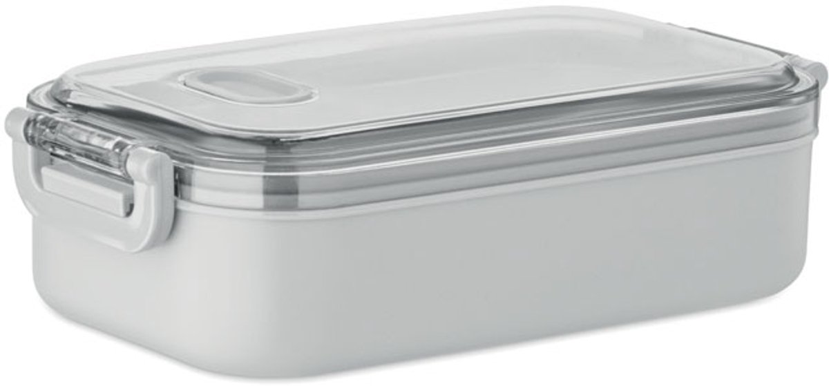 Lunchbox van PP met een extra binnenlaag van gerecycled roestvrij staal Grijs