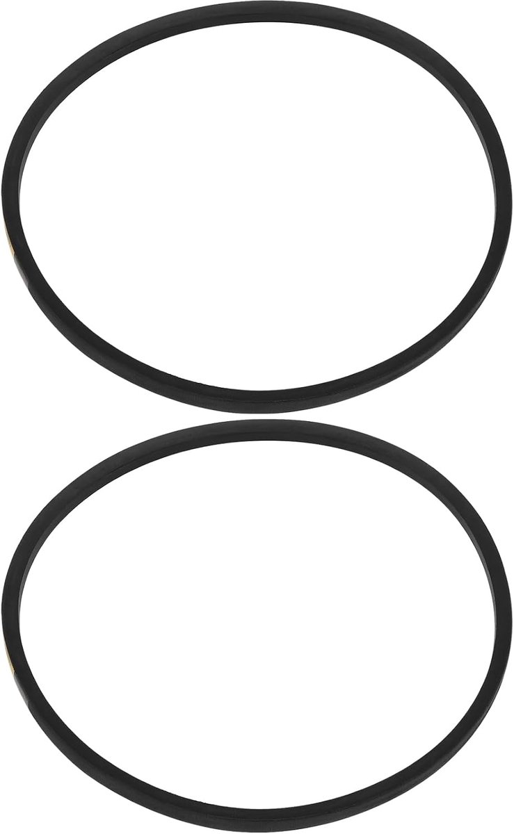2 stuks rubberen V-riem A725Li 725 mm binnenomtrek | 758 mm buitenomtrek, 12,5 mm breedte, compatibel met Scheppach HP1100S & HP1300S, vervangingsonderdeel voor trilplaten